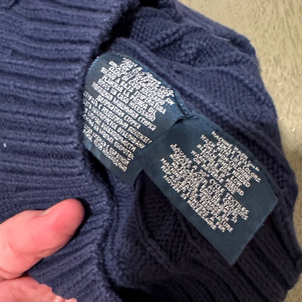 Ralph Lauren navy knit